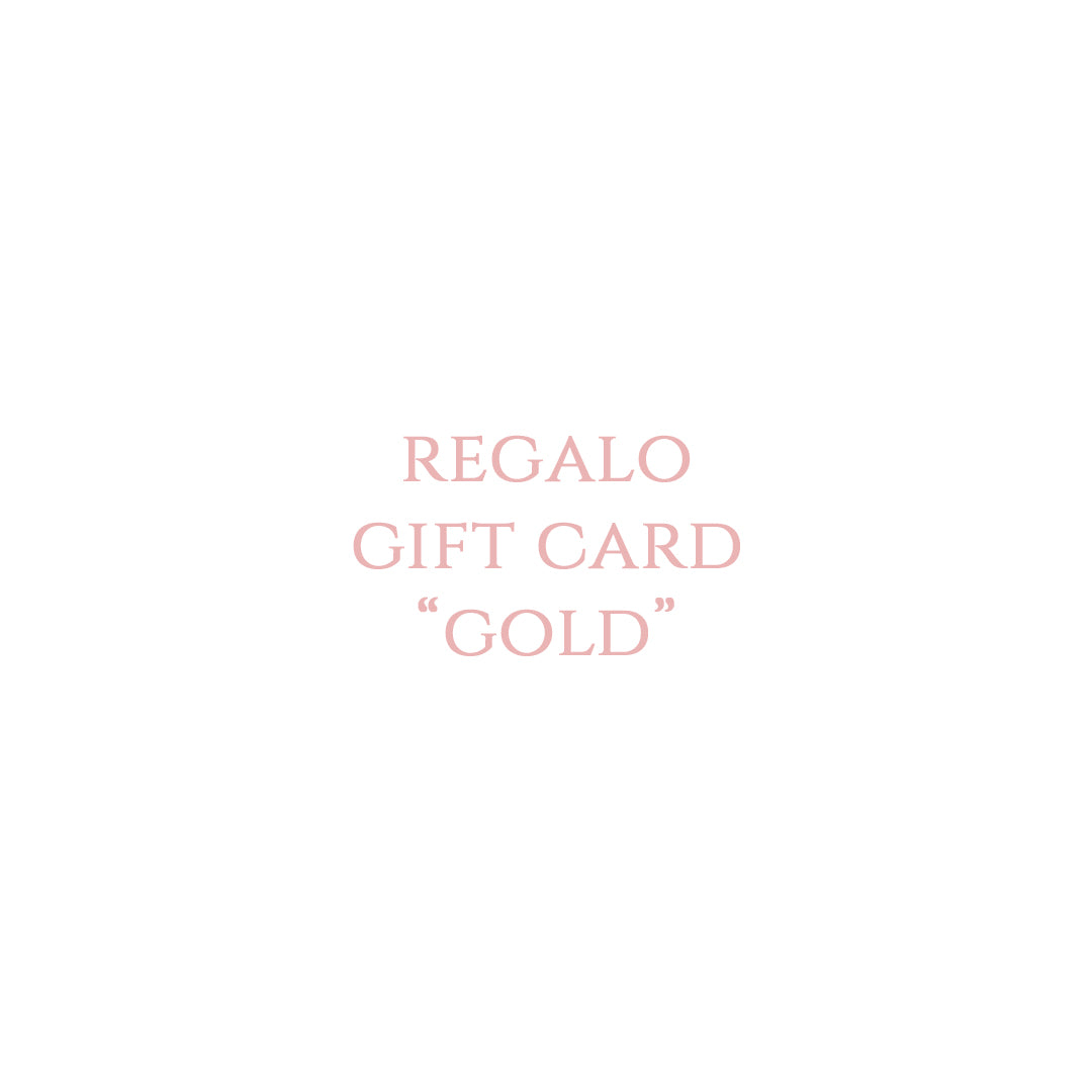 REGALO GIFT CARD "GOLD"